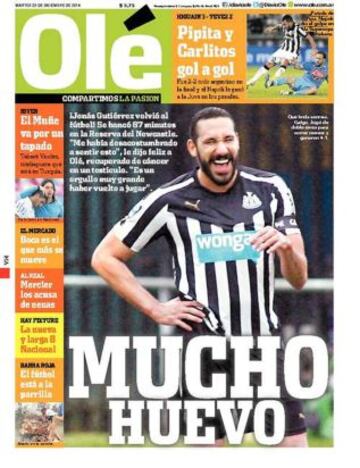 Portadas de la prensa deportiva