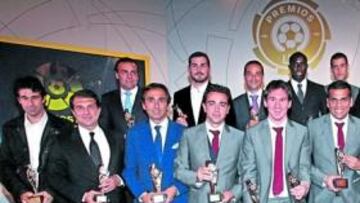 Todos los premiados posaron con sus galardones