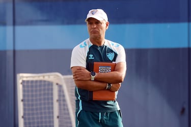 Rafa Rodríguez, certezas e incógnitas en el Málaga 