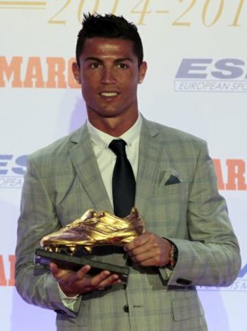 Cristiano Ronaldo gana su cuarta Bota de Oro