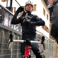 Giulio Ciccone, otro favorito que abandona por las caídas