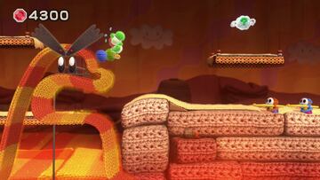 Captura de pantalla - Yoshi's Wolly World (WiiU)