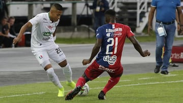 Once Caldass y Medellín empataron 1-1 en el encuentro en el Palogrande