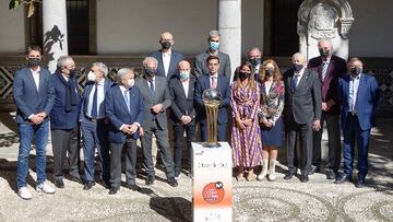 Recepci&oacute;n en el Ayuntamiento de la Copa del Rey de baloncesto.