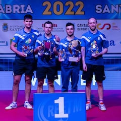 ASISA Borges Vall y UCAM Cartagena TM, campeones de Copa de tenis de mesa