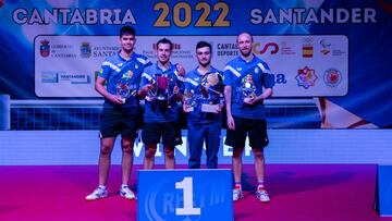 ASISA Borges Vall y UCAM Cartagena TM, campeones de Copa de tenis de mesa