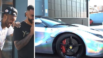 Se gasta 3M en un Ferrari, le llueven los palos en Internet por el color y contesta a sus 'haters'