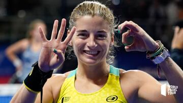 Alejandra Salazar firma su t&iacute;tulo n&uacute;mero 40 en World Padel Tour.