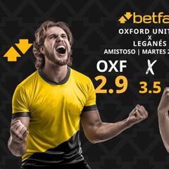 Oxford United vs. Leganés: horario, dónde ver y pronósticos