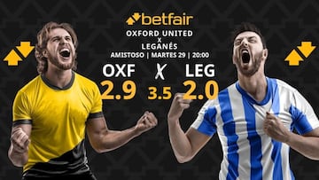 Oxford United vs. Leganés: horario, dónde ver y pronósticos