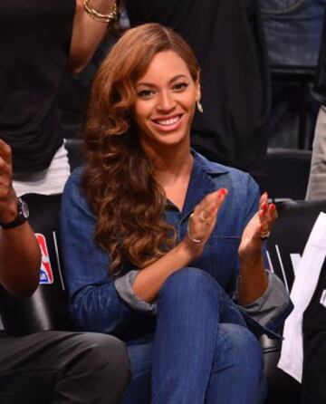Beyonce, en el Barclays Center de Brooklyn.