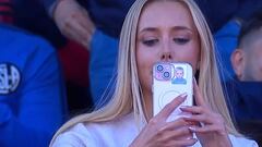 El plano en TV de la novia de Muniain con el que ha conquistado a toda la Argentina futbolera