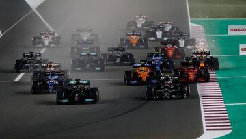 F1 carrera en Qatar: resultados, resumen y reacciones de Alonso y Sainz en Losail