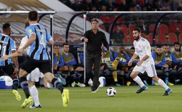 Carvajal con el bal¨®n.