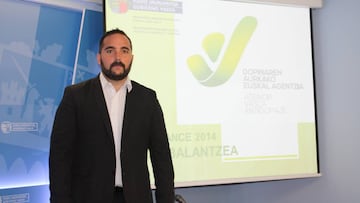 Jon Redondo, director de la Actividad Física y Deporte del Gobierno Vasco