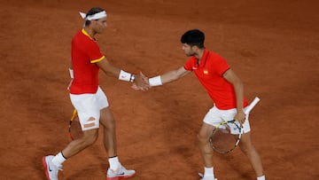 ¿A qué hora es el Nadal y Alcaraz - Griekspoor y Koolhof de los Juegos Olímpicos? Horario, TV y cómo ver el dobles de París 2024