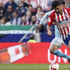 Rodrigo batió su récord de pases buenos en el Atlético-Celta: 88