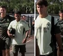 El detalle del primer entreno: mimos a Rodrygo a la llegada a Palm Beach