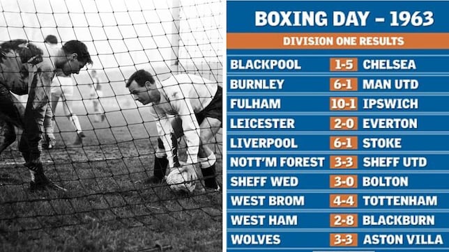 El motivo por el que el ‘Boxing Day’ de 1963 fue el mejor de la historia de la Premier League