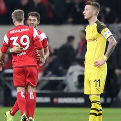 Resumen y goles del Düsseldorf vs. Borussia Dortmund de Bundesliga