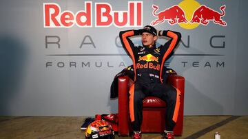 SHANGHAI, CHINA - APRIL 05: Max Verstappen of the Netherlands and Red Bull Racing attends a karting event during previews to the Formula One Grand Prix of China at Shanghai International Circuit on April 5, 2017 in Shanghai, China.