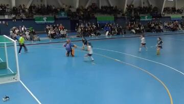 El gol en hockey sala que anotar¨ªa el mism¨ªsimo Messi