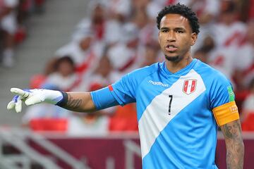 Pedro Gallese, arquero de la selección peruana.