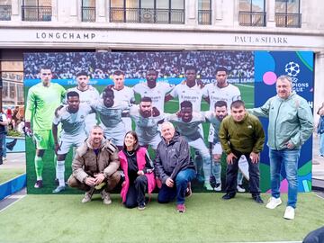 Euforia en las pe?as madridistas con la 15