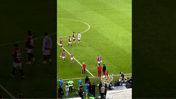 El video que anticipó el futuro de Vidal en Flamengo: así reaccionó en su último partido ante Paranaense