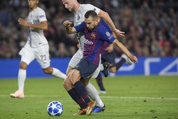 2-0. Jordi Alba marcó el segundo gol.