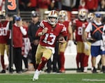 Why does Brock Purdy wear No.13 for the 49ers?