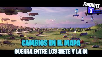 Así cambiará el mapa de Fortnite Temporada 2