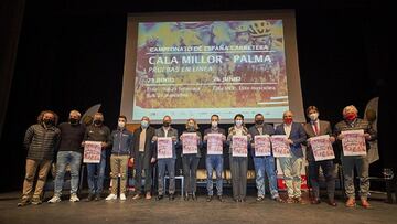 Presentación de los Campeonatos de España de ciclismo en Mallorca.
