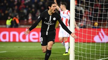 La IA predice el rendimiento de Cavani, Lacazette, Suárez y Milik en el Atlético