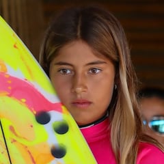 Aninha Dagostini: con solo 13 años contra la ola más grande del mundo