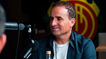 Jagoba Arrasate, entrenador del RCD Mallorca.