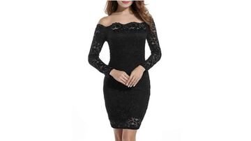 Este vestido es ideal para las amantes del encaje más elegante