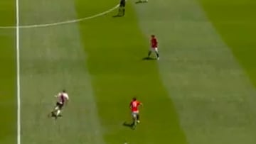 Todos los focos le apuntan y Mastantuono solo necesita una jugada para mostrar lo que es