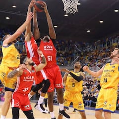 El Gran Canaria acaricia la zona alta tras imponerse al Murcia