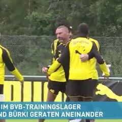 Dembelé hace un 'Neymar': terrible pique con un compañero