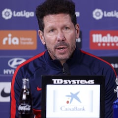 Simeone: "¿Encerrarnos? La inercia y el rival te empujan atrás"