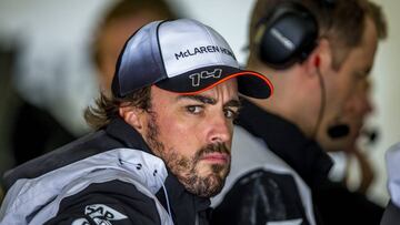 Fernando Alonso en Rusia.