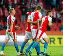 El Slavia, campeón de la liga checa ante un aforo limitado a 5.000 personas