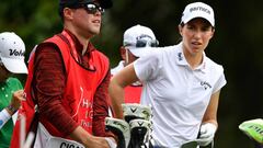 Carlota Ciganda durante la primera jornada del Honda LPGA Thailand en el Siam Country Club Pattaya de Chonburi, Thailand.