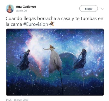 Los mejores memes de la gala de Eurovisión