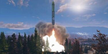 Así luce el lanzamiento de una bomba nuclear en Fallout 76