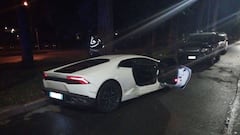 Bruno Peres destroza en Roma su Lamborghini de madrugada