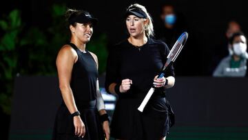 Alexa Guarachi puso fin a su histórico paso por la WTA Finals