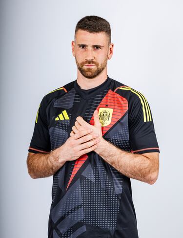 Los internacionales ya posan con la nueva equipación