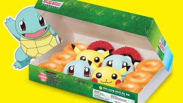 Nuevos donuts de Pokémon basados en Pikachu y Squirtle